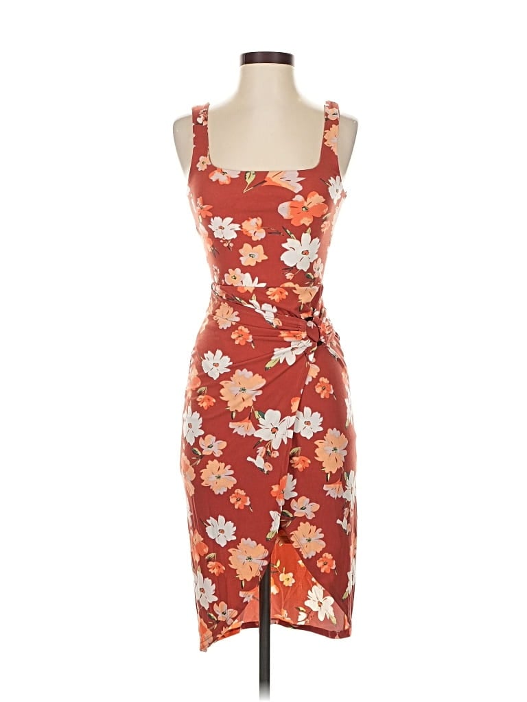 Pre-owned No Boundaries Cocktail Dress In Red