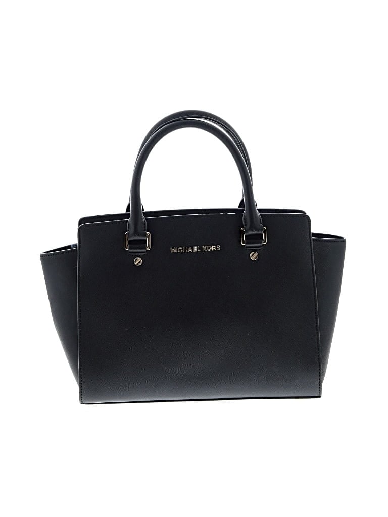 MICHAEL MICHAEL KORS Pre-owned Leather Satchel In Black