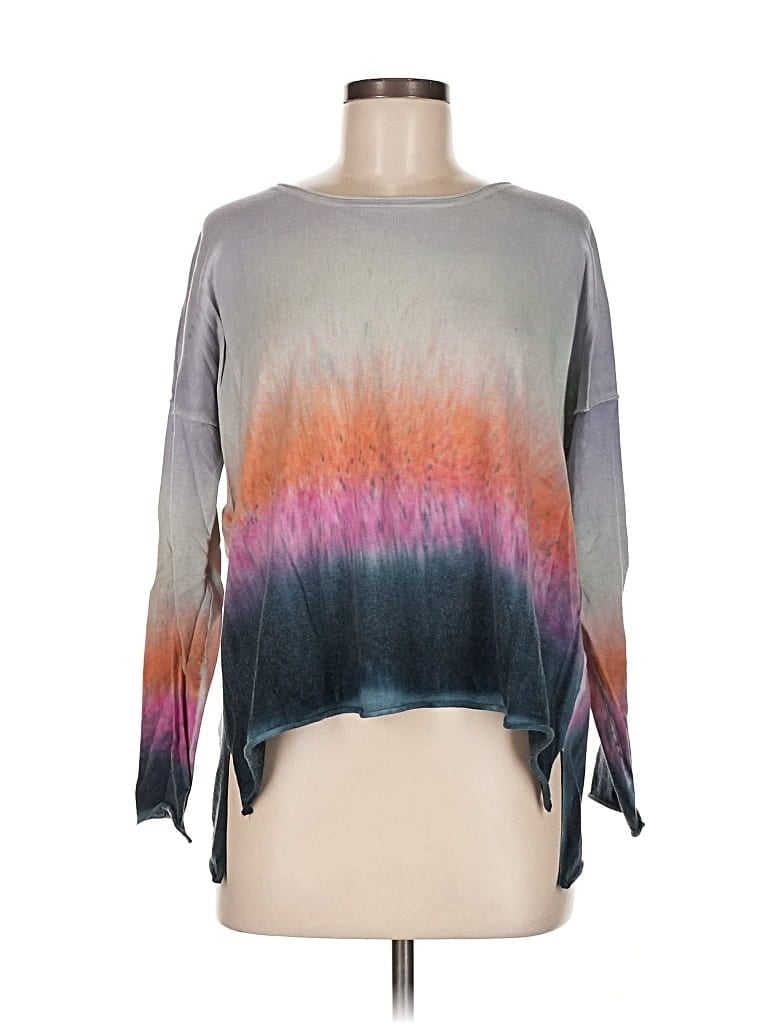 Pre-owned Zoe Couture Pullover Sweater In Gray