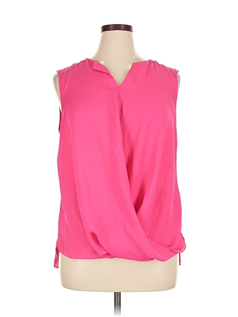 LAUNDRY BY SHELLI SEGAL Pre-owned Sleeveless Blouse In Pink