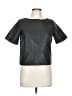 Negarin Metallic Gray Short Sleeve Top Size 10 - photo 1