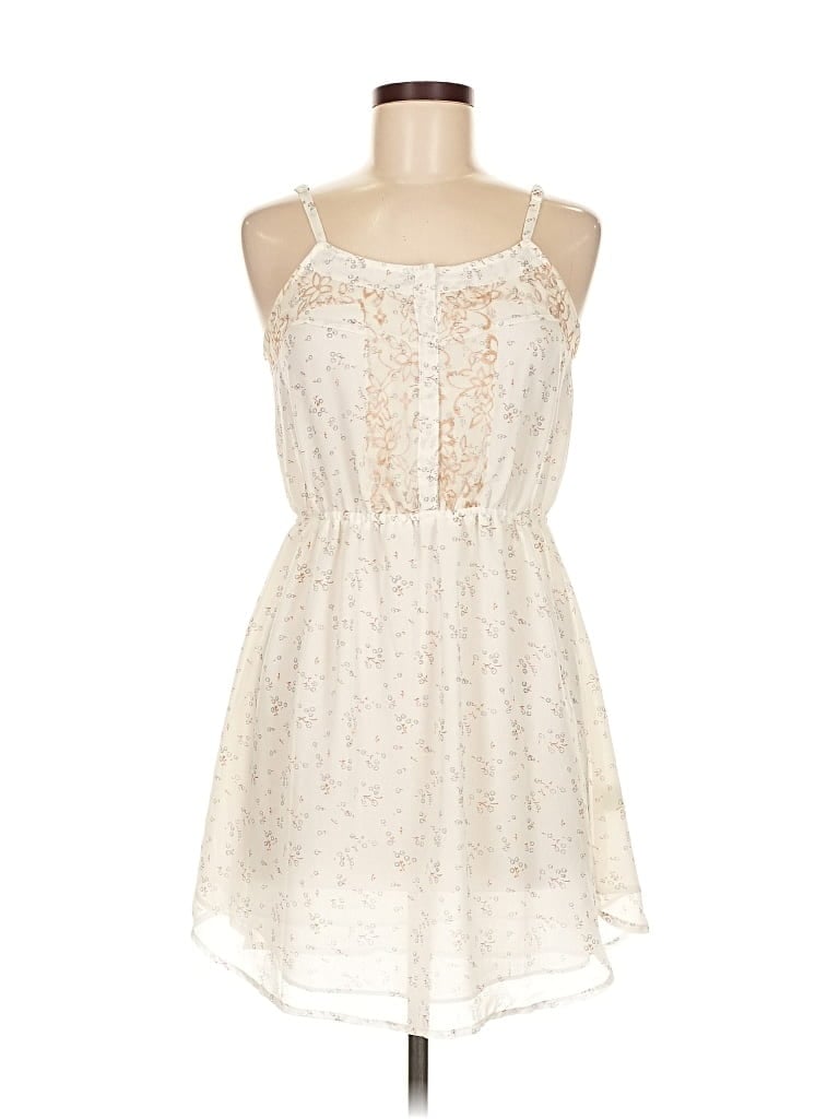 Pre-owned Staring At Stars Cocktail Dress In White