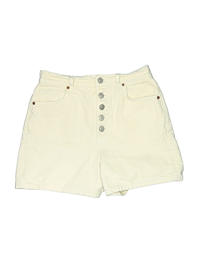 Pre-owned Reformation Jeans Shorts In White