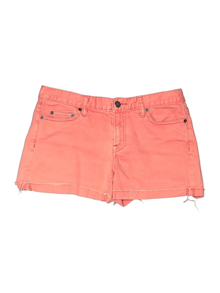 Pre-owned J.crew Factory Store Denim Shorts In Orange