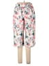 Athleta Floral Pink White Active Pants Size L - photo 2