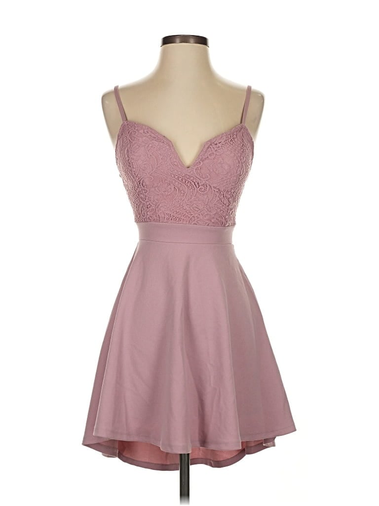 Pre-owned No Boundaries Cocktail Dress In Pink