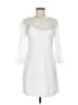 Laundry by Shelli Segal 100% Polyester White Cocktail Dress Size 6 - photo 1