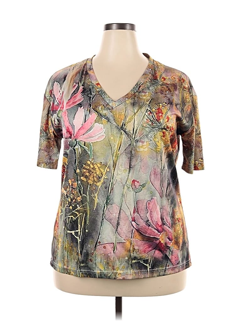 UNBRANDED Pre-owned Short Sleeve T-shirt In Gray