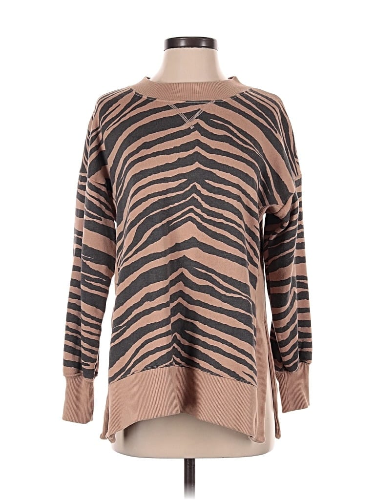 Pre-owned Aerie Pullover Sweater In Brown