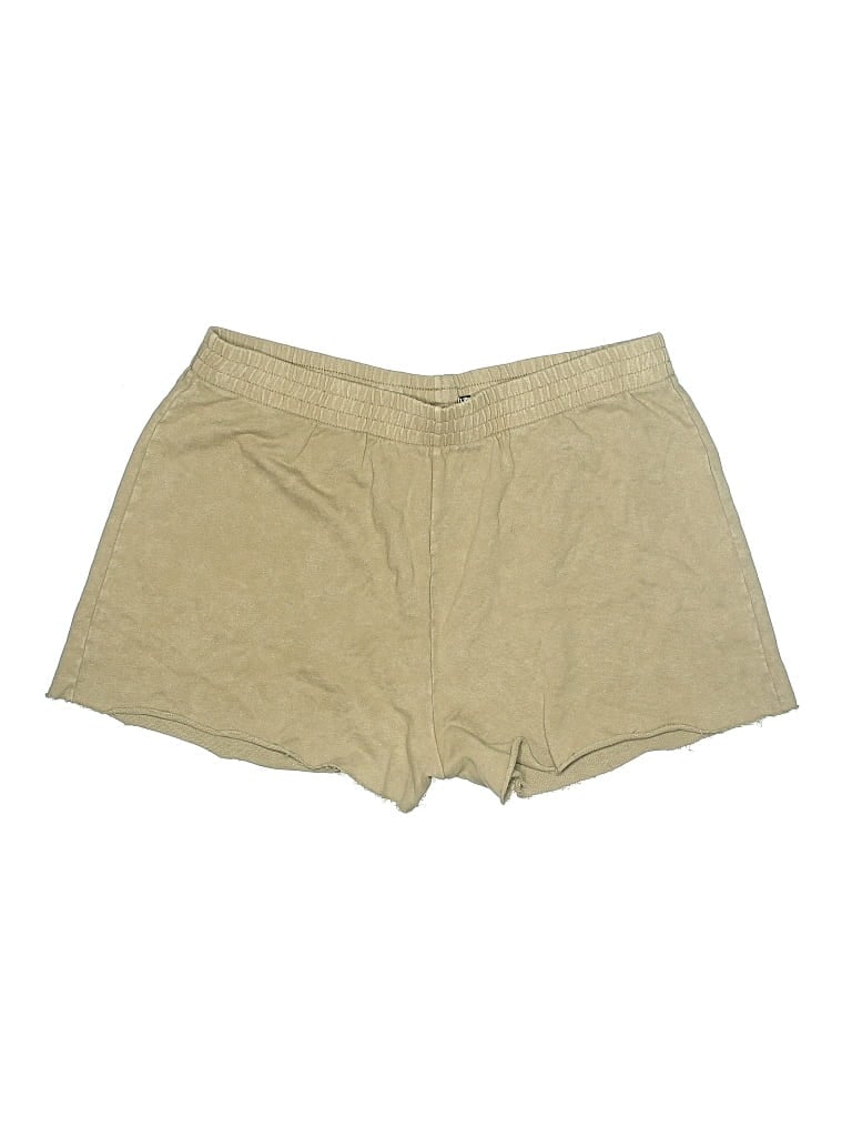 Pre-owned Asos Design Khaki Shorts In Brown