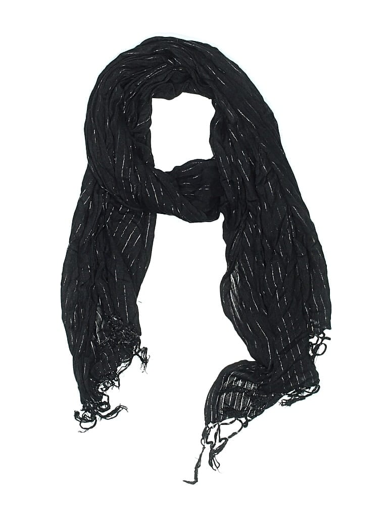 Pre-owned Unbranded Scarf In Black