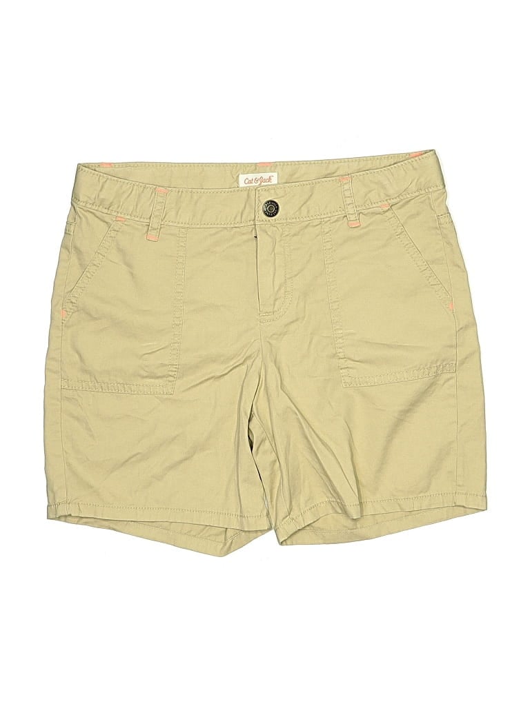 Pre-owned Cat & Jack Kids' Khaki Shorts In Brown