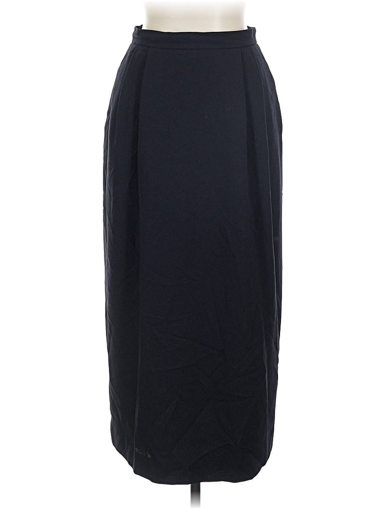 Pre-owned Evan Picone Formal Skirt In Black