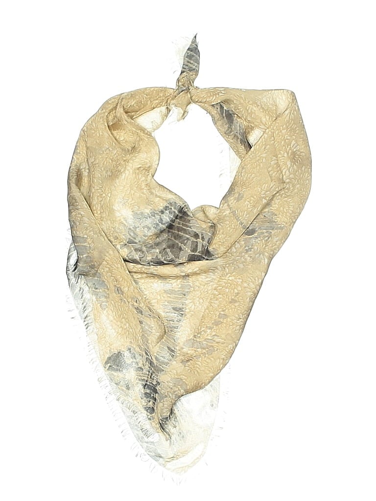 Pre-owned Unbranded Scarf In Brown