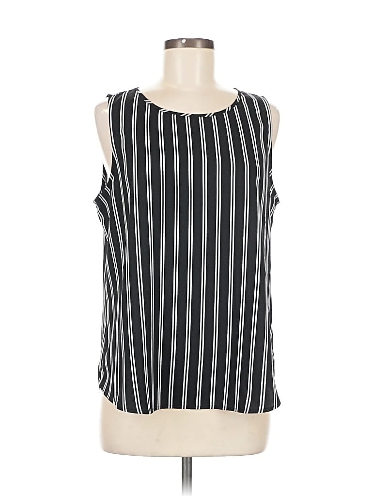 Pre-owned Dr2 Sleeveless Blouse In Black