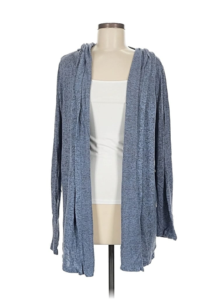 Pre-owned Silence And Noise Cardigan Sweater In Blue