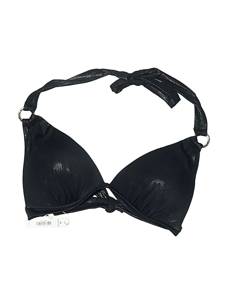 Adore Me Swimsuit Top Black Swimwear In Black