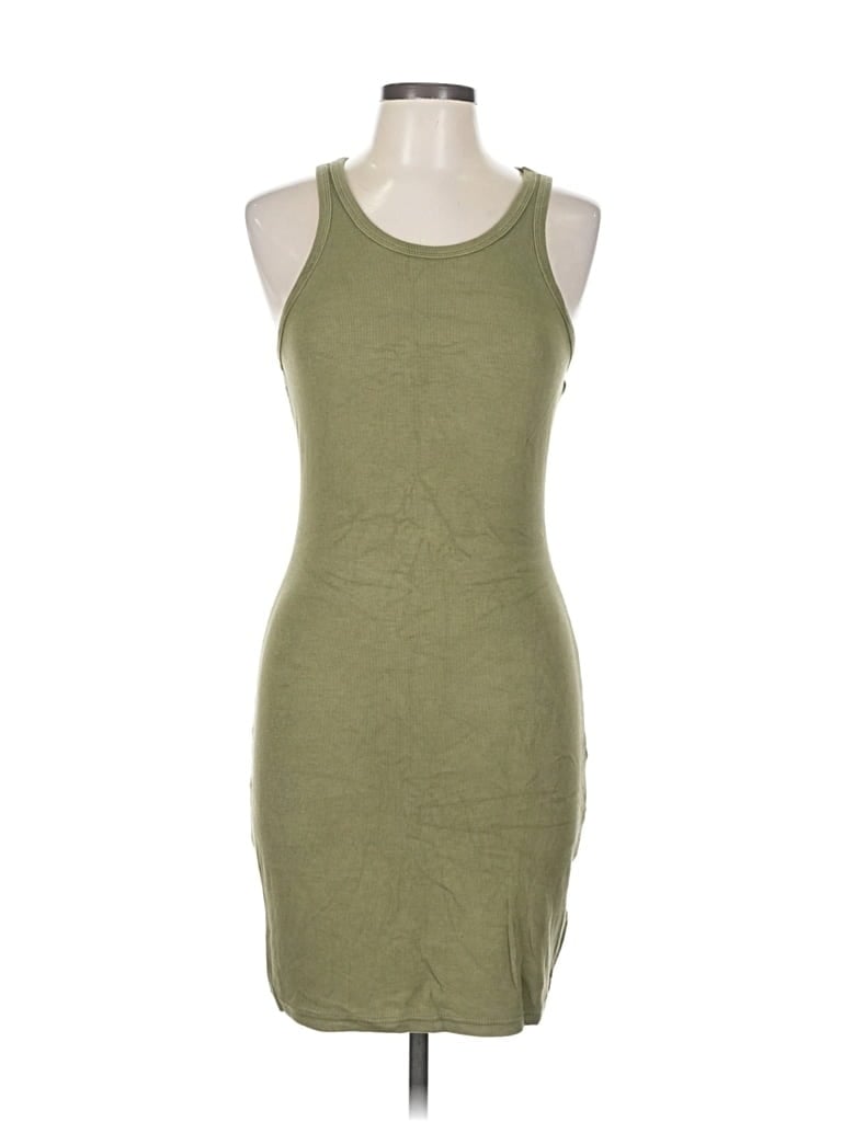 Pre-owned Unbranded Casual Dress In Green