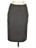 Rafaella Solid Gray Formal Skirt Size 8 - photo 1