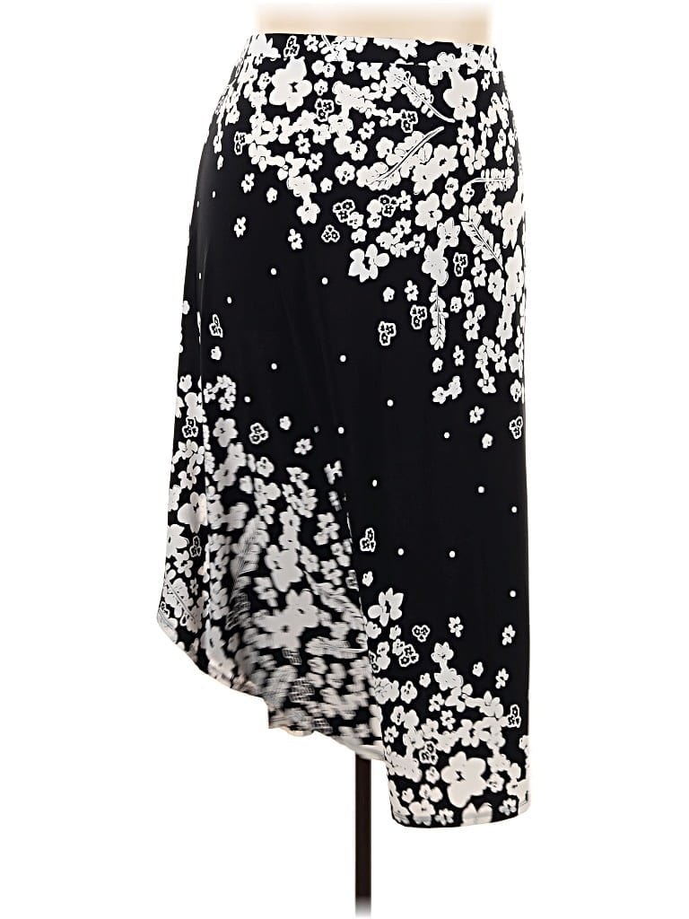 Pre-owned Chico's Formal Skirt In Black
