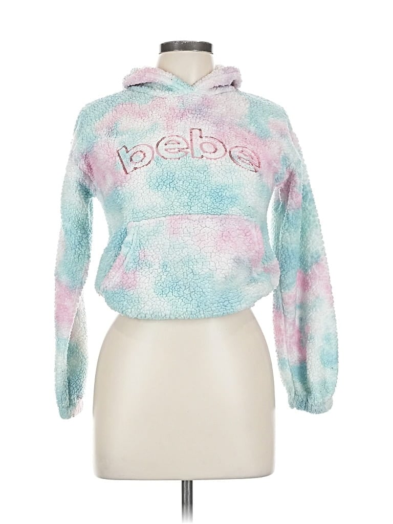 Pre-owned Bebe Sweatshirt In Blue