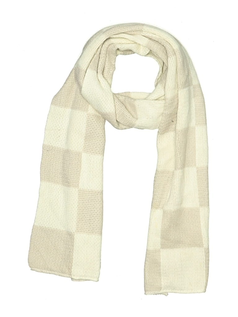 Pre-owned Assorted Brands Scarf In White