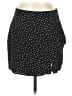Leith 100% Polyester Polka Dots Black Casual Skirt Size S - photo 1