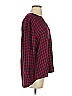Joie 100% Rayon Checkered-gingham Red Long Sleeve Blouse Size S - photo 4