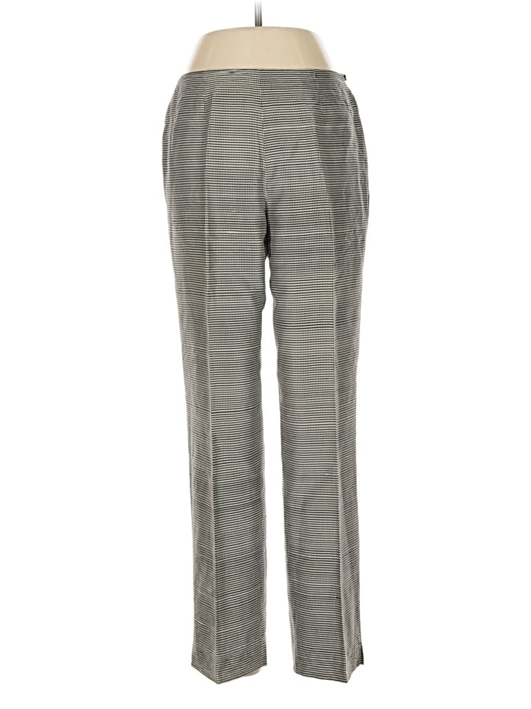 Pre-owned Sigrid Olsen Silk Pants In Gray