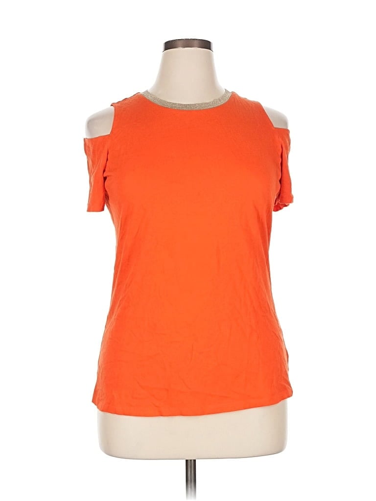 MICHAEL MICHAEL KORS Pre-owned Sleeveless T-shirt In Orange