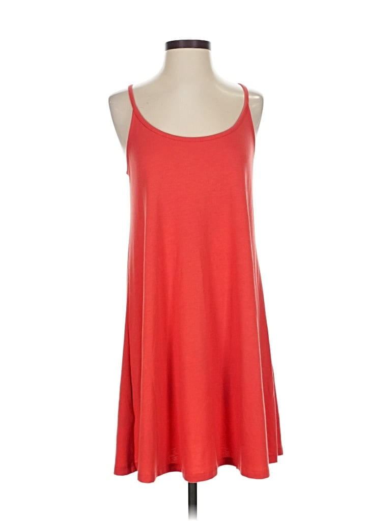 Pre-owned Lou & Grey Casual Dress In Red