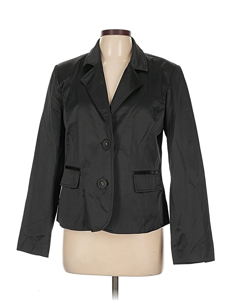 Pre-owned Live A Little Blazer Jacket In Black