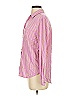 Universal Thread Stripes Pink Long Sleeve Button-Down Shirt Size XS - photo 5