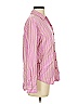 Universal Thread Stripes Pink Long Sleeve Button-Down Shirt Size XS - photo 4