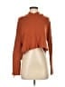 Out From Under Orange Turtleneck Sweater Size XS - photo 1