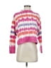 Electric & Rose Tie-dye Pink Pullover Sweater Size S - photo 1