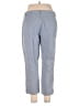 Talbots Outlet 100% Cotton Chevron-herringbone Blue Casual Pants Size 10 - photo 2