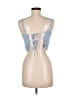 LA Hearts 100% Rayon Blue Sleeveless Blouse Size M - photo 2