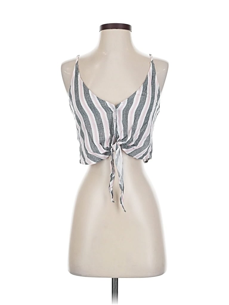 Intimately By Free People Tank Top Silver Halter Neckline Tops