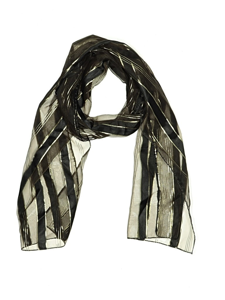 Pre-owned Unbranded Scarf In Black