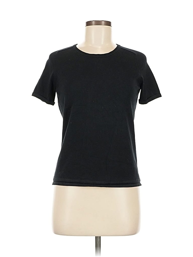 Pre-owned Neiman Marcus Short Sleeve T-shirt In Black