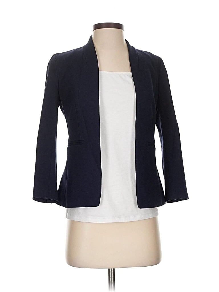 Pre-owned J.crew 365 Blazer Jacket In Blue