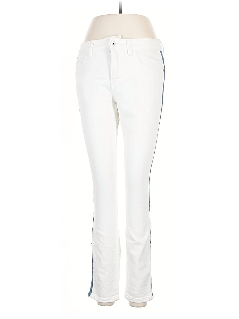 Pre-owned Pilcro And The Letterpress Jeans In White