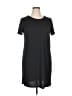 Merona Solid Black Casual Dress Size XL - photo 1