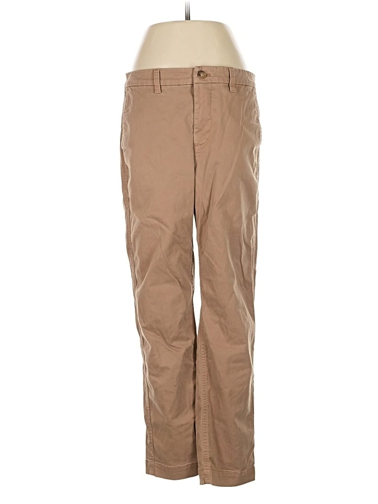 Pre-owned J.crew Factory Store Khaki Pant In Brown