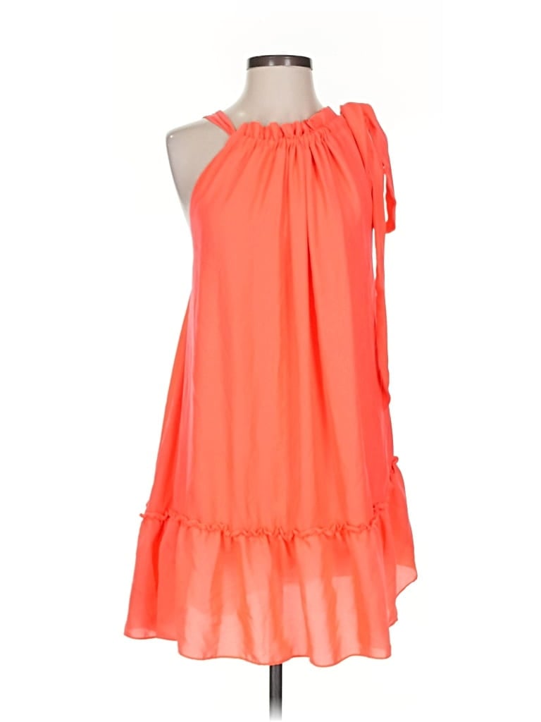 Pre-owned Le Superbe Casual Dress In Orange