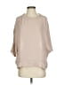 Esley 100% Polyester Tan 3/4 Sleeve Blouse Size S - photo 1