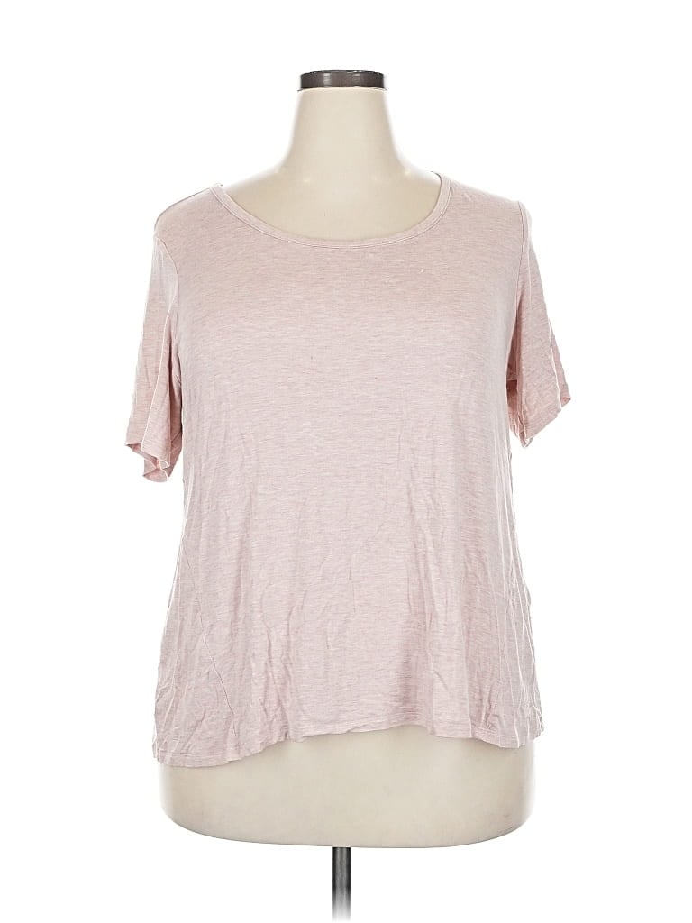 Pre-owned Dressbarn Short Sleeve T-shirt In Pink