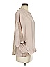 Esley 100% Polyester Tan 3/4 Sleeve Blouse Size S - photo 4