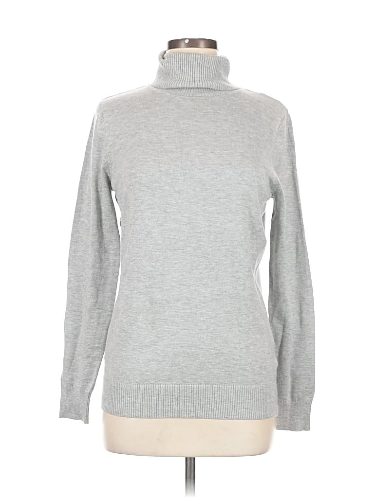 JOSEPH A Pre-owned Turtleneck Sweater In Silver